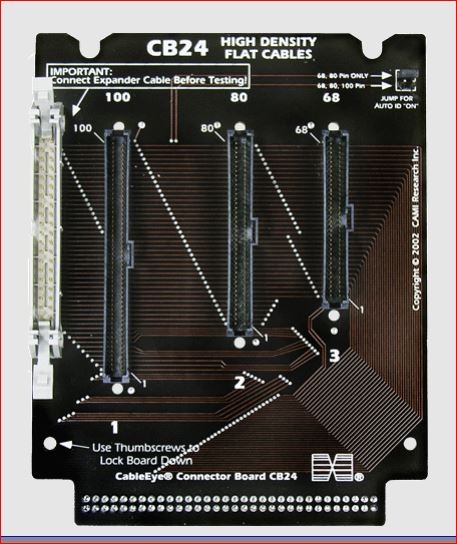 CableEye 754 / CB24 Interface-Platine (High-Density IDC Flat Cables)