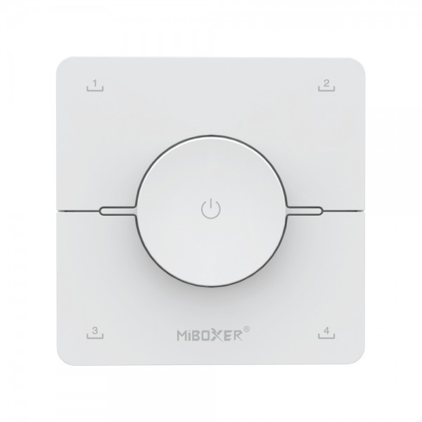 MiBoxer K0 LED Fernbedienung Rotating Wheel 2,4GHz dual white (CCT) 4 Szenen (w)