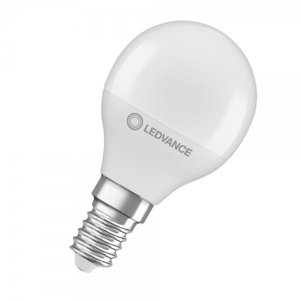 LEDVANCE LED CLASSIC P V 4.9W 827 Frosted E14