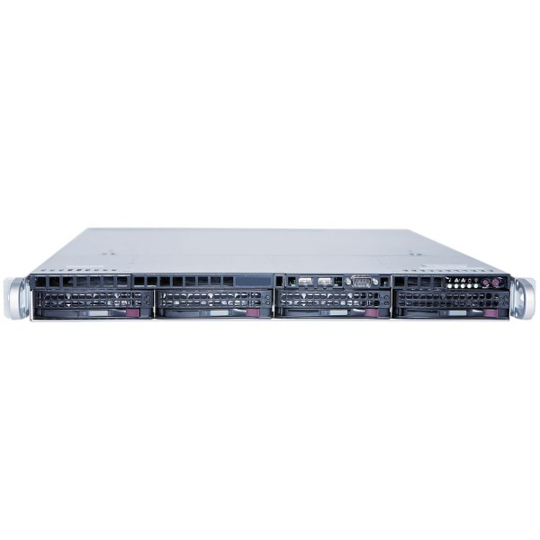 Hanwha Techwin IP-Cam Zbh. WAVE &amp; SSM Recording Server 1U-4BAY-SERVER-32TB-RAW
