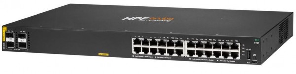 HP Switch 1000Mbit, 24xTP, 4xSFP-Slot, Aruba CX 6000 24G 4SFP 370W,
