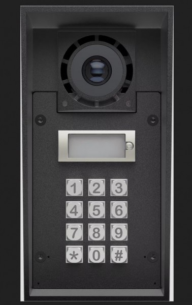 2N Gegensprechanlage EntryCom IP Force 2.0 - 1 Ruftaste (IP69) mit Kamera &amp; Tastenfeld