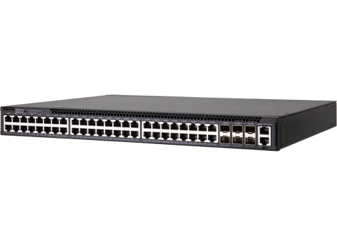 EdgeCore Switch full manged 54 Port • 48 x 1Gbe • 6x 10G SFP+ • 19&quot; 1 HE • Datacenter Switch • Front-to-back • EPS121 • 4625-54T-O-AC-B