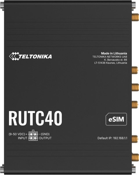 Teltonika · Router · RUTC40 · 4G Edge Router