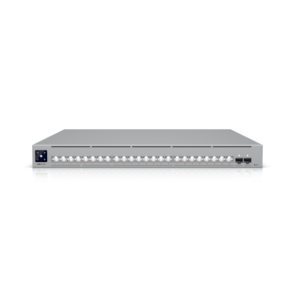 Ubiquiti Switch full managed Layer3 26 Port • 8x 2,5 GbE • 16x 10 GbE • 2x SFP28 • 19&quot; • UniFi • USW-Pro-XG-24