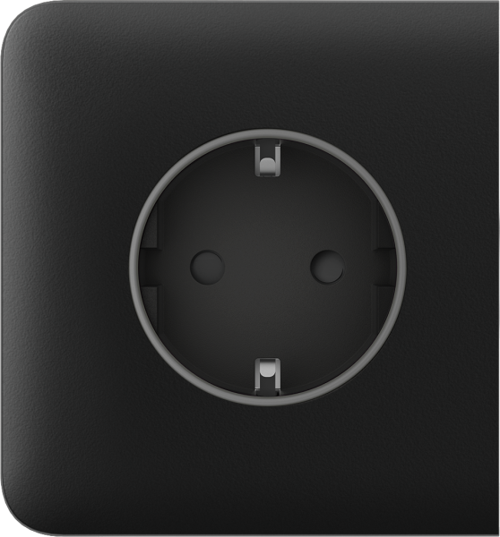 Ajax Homeautomation Abdeckung Outlet SideCover (basic) [type F] *schwarz*