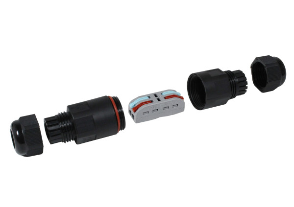 Synergy 21 Outdoor Kabelverbinder IP68 1:1 mit 3fach Klemme