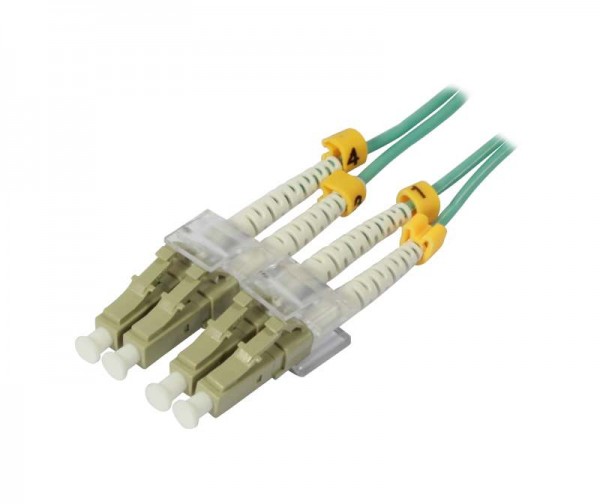 LWL-2-Faser-Patchk. 20mtr.LC-LC, 50/125um,OM3, AD=2mm, Synergy 21