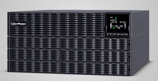 CyberPower USV, OLS Tower/19"-Serie, 6000VA/6000W, 5HE, On-Line, LCD, USB/RS232, 1-phasig, inkl. RMCARD205,