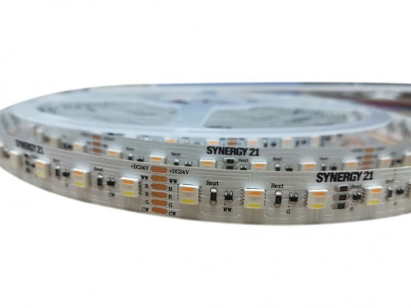 Synergy 21 LED Flex Strip 5050 - 60 RGB DC24V + RGB-WW (RGB-CCT) one chip ULS 10m HP IP20