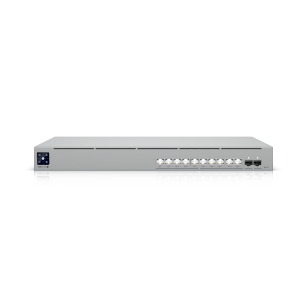 Ubiquiti Switch full managed Layer3 12 Port • 10x 10 GbE • PoE Budget 400W • 8x PoE+++ • 2x SFP+ • 19? • UniFi • USW-Pro-XG-10-PoE