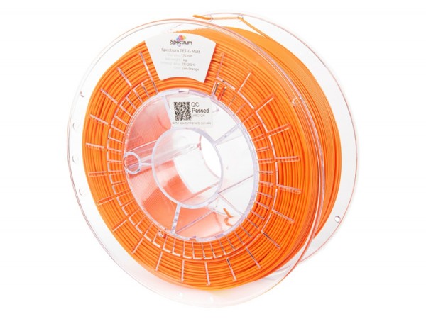 Filament Spectrum · PET-G MATT · LION ORANGE (RAL 2004) · 1.75mm · 1kg