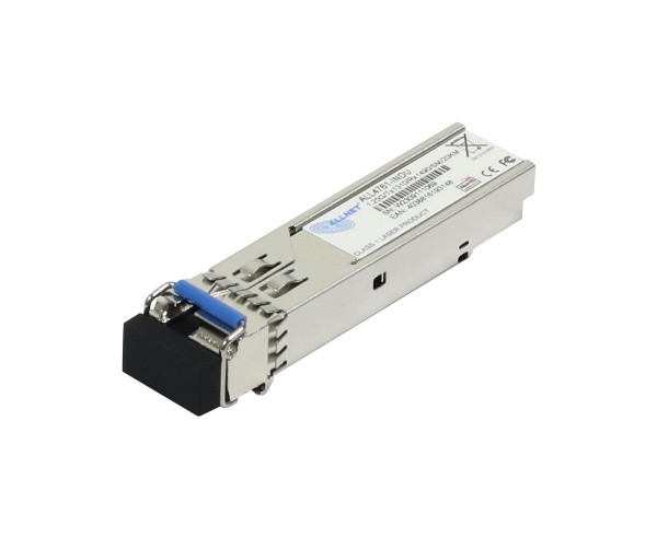 ALLNET Switch Modul ALL4761-INDU SFP(Mini-GBIC), 1000Mbit, WDM(Bidi)/LC, Tx1310nm/Rx1490nm, 9u, 20Km, Singlemode, Industrial -40/+85 Grad,