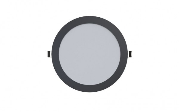 Synergy 21 LED Ultra Slim LED Panel Light V6 20W SWW/WW/NW (3CCT) Schwarz 24V