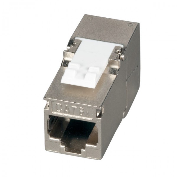 Keystone,Modul, TP-Buchse, CAT6A, 500MHz, für Dosen- und Patchpanel-Modulträger, Slim-Line
