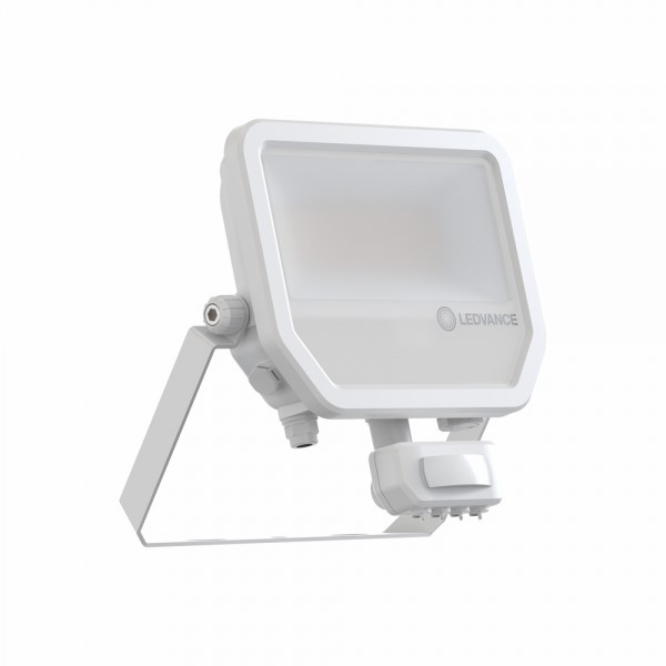 LEDVANCE FLOODLIGHT SENSOR 50 41W 6KLM 830 PS SY100 WT