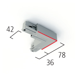 Synergy 21 by EUTRAC 3~L-VERBINDER,SL AUßEN, Schwarz, Aufbau