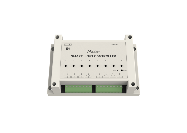Milesight IoT Smart Light Controller, WS558-868M-Switch LoRaWAN