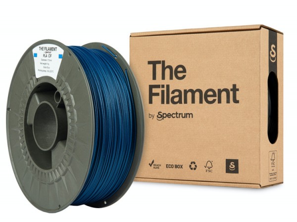 The Filament · PLA CF · BLUE · 1.75mm · 1kg