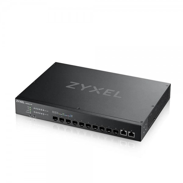Zyxel Switch smart managed Layer2 12 Port • 2x 10 GbE • 10x SFP+ • 19" • XS1935-12