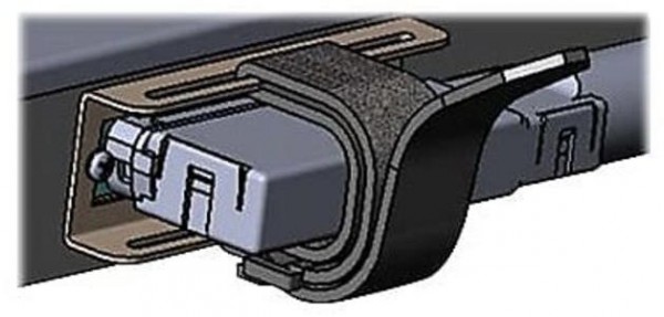 Audiocodes Single telephony cable safety locker with velcro