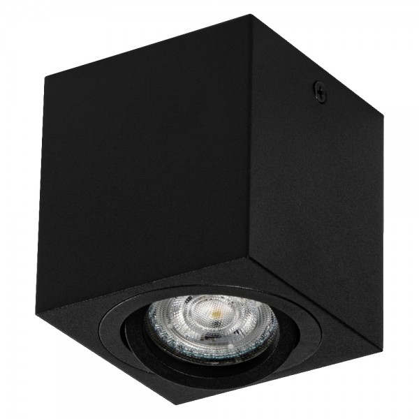 LEDVANCE LED SPOT SURFACE Square GU10 Black