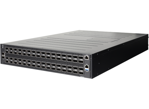 EdgeCore Switch full manged 64 Port • 64 x 400G QSFP-DD • 19&quot; 2 HE • Datacenter Switch • Front-to back • DCS520 • 9736-64D-O-AC-F