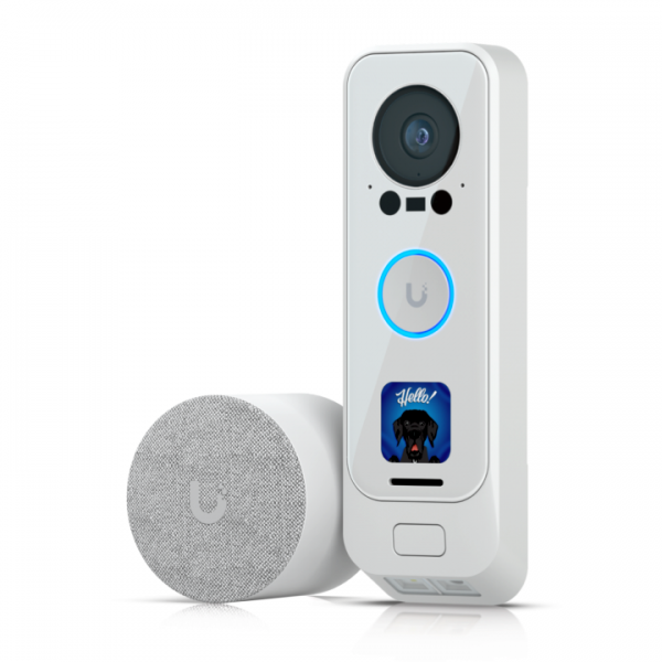 Ubiquiti Unifi Protect G4 Doorbell Professional PoE Kit / weiß / Türklingel / Wifi / 8MP Kamera / 2-Way Audio / UVC-G4 Doorbell Pro PoE Kit-White