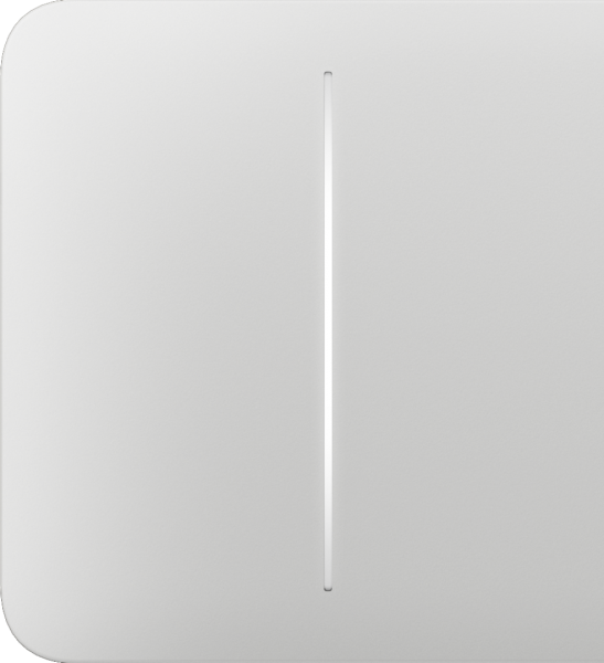 Ajax Homeautomation Zubehör LightSwitch SideButton (2-gang) horizontal *weiß*