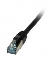 Patchkabel RJ45, CAT6A 500Mhz,  5m, schwarz, S-STP(S/FTP), TPE/LSZH(Superflex), AWG26, Synergy 21 Patchkabel RJ45, CAT6A 500Mhz,  5m, schwarz, S-STP(S/FTP), TPE/LSZH(Superflex), AWG26, Synergy 21
