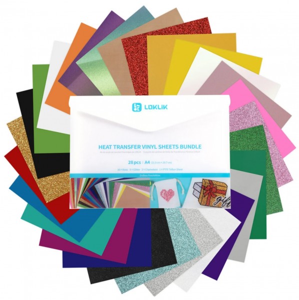 LOKLiK Plotterfolie Materialbündel (A4)