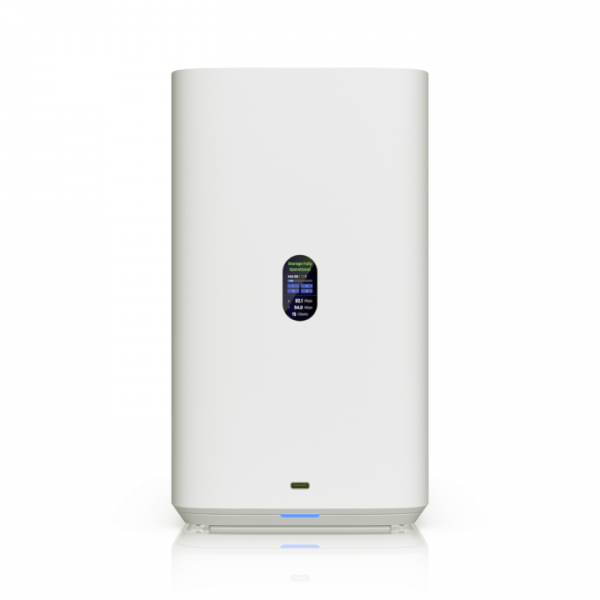 Ubiquiti UniFi NAS System UNAS 4 • 4x 2.5/3.5" HDD • 2x M.2 NVMe SSD • 1x 2.5GbE • 1x 5Gbps USB-C • white • UNAS-4-W