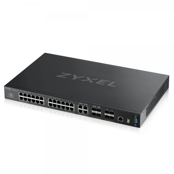 Zyxel Switch full managed Layer3 52 Port • 48x SFP • 4x SFP+ • 19" • NebulaFlex Pro • XGS4600-52F