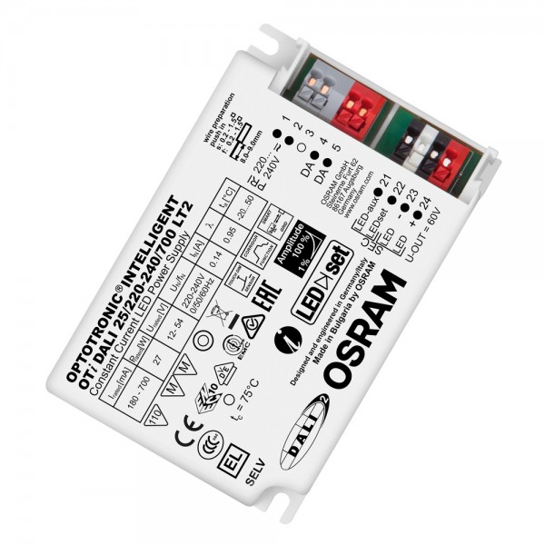 OSRAM OPTOTRONIC® Intelligent ? DALI LT2 25/220?240/700 LT2