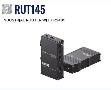 Teltonika · Router · RUT145 · Kompakter Ethernet Router RS485