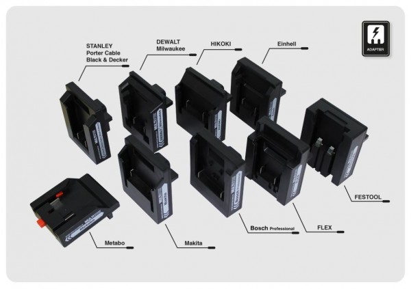 Synergy 21 LED Multi Battery Baustrahler zub. Adapter - Festool