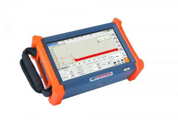 NetPeppers LWL Glasfaser, FIBER PRO OTDR 1000 SM,