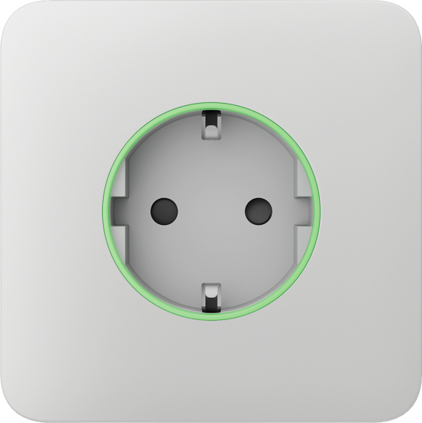 Ajax Homeautomation Abdeckung Outlet SoloCover (smart) [type F] *weiß*
