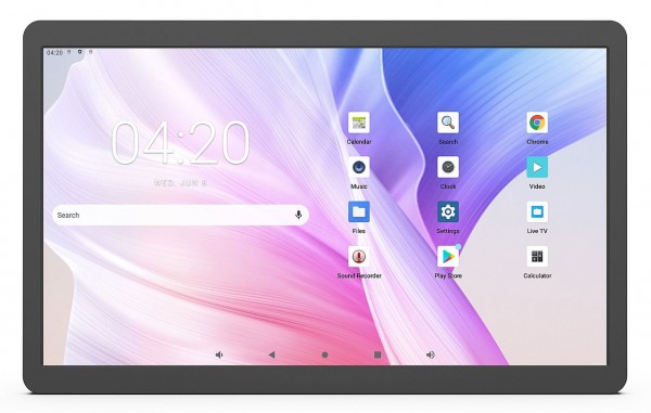 ALLNET Performance Display 14 Zoll, Android 14, RK3576S, PoE, HDMI In, Farbe schwarz, Speedy 140-B