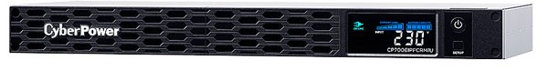 CyberPower USV, PFC-Serie, 19" 1HE, 700VA/420W, Line-Interactive, reiner Sinus, USB/RS232,
