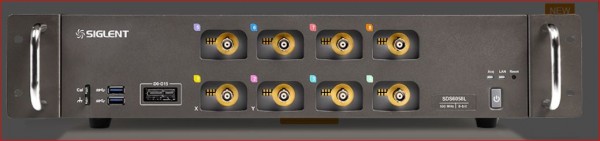 Siglent SDS6204L Digitales Speicheroszilloskop / Das SDS6204L ist ein Speicheroszilloskop bietet eine Bandbreite von 2 GHz, sowie 4 analoge Kanäle und 16 digitale Kanäle