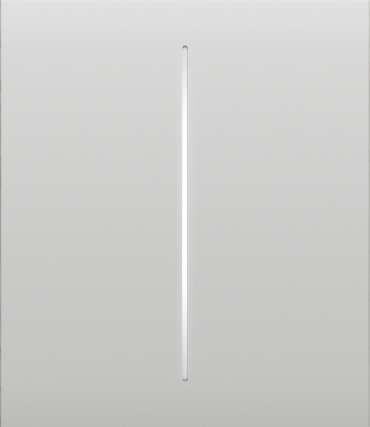 Ajax Homeautomation Zubehör LightSwitch CenterButton (2-gang) horizontal *weiß*