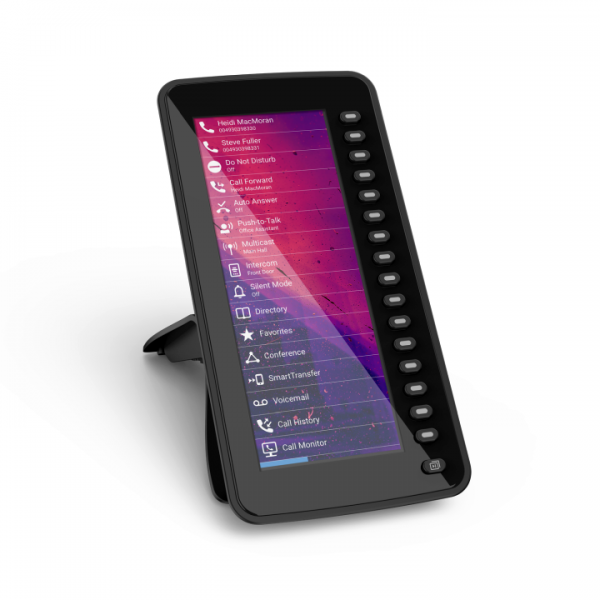 SNOM D7C Tastaturerweiterungsmodul Black Farbdisplay