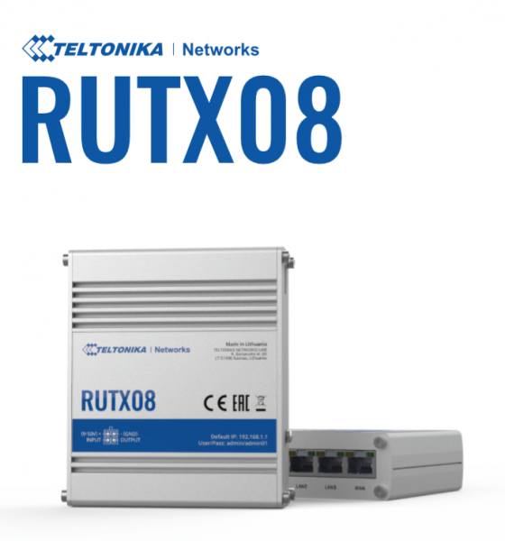 Teltonika · Router · RUTX08 · Ethernet Router