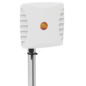 Poynting · Antennen · Wi-Fi · Mast/Wand · A-WLAN-060-V1 · weiß · SMA (F) · 2,4 GHz/5GHz · 18dBi Dual-Band-Directional Antenne