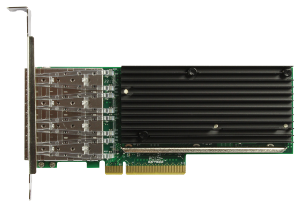 ALLNET PCIe 10G x8 Quad SFP+ Fiber NIC Server Adapter - ALL0141-4SFP+-10G