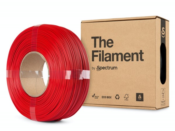 The Filament · ReFill PETG · TECHNICAL RED · 1.75mm · 1kg