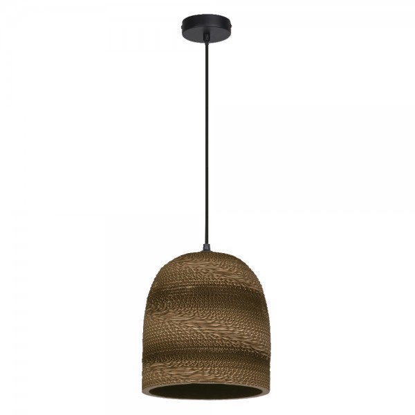 LEDVANCE Decor Cardboard Ball Pendant E27 Brown