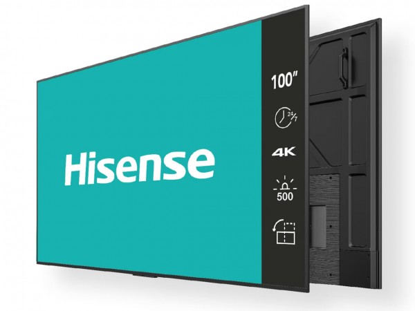 Hisense 100 Zoll 4K UHD IPS Digital Signage Display - 24/7 Operation