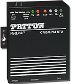 Patton 2701 Ruggedized G.703/G.704 NTU w/ X.21 DTE Interface; External 100-240VAC